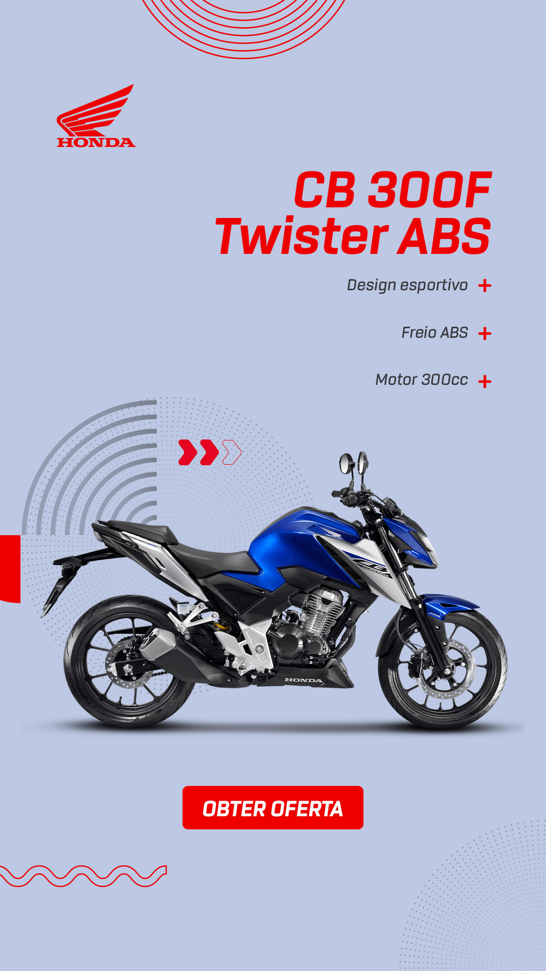 Honda Motos Brasil Facebook ad