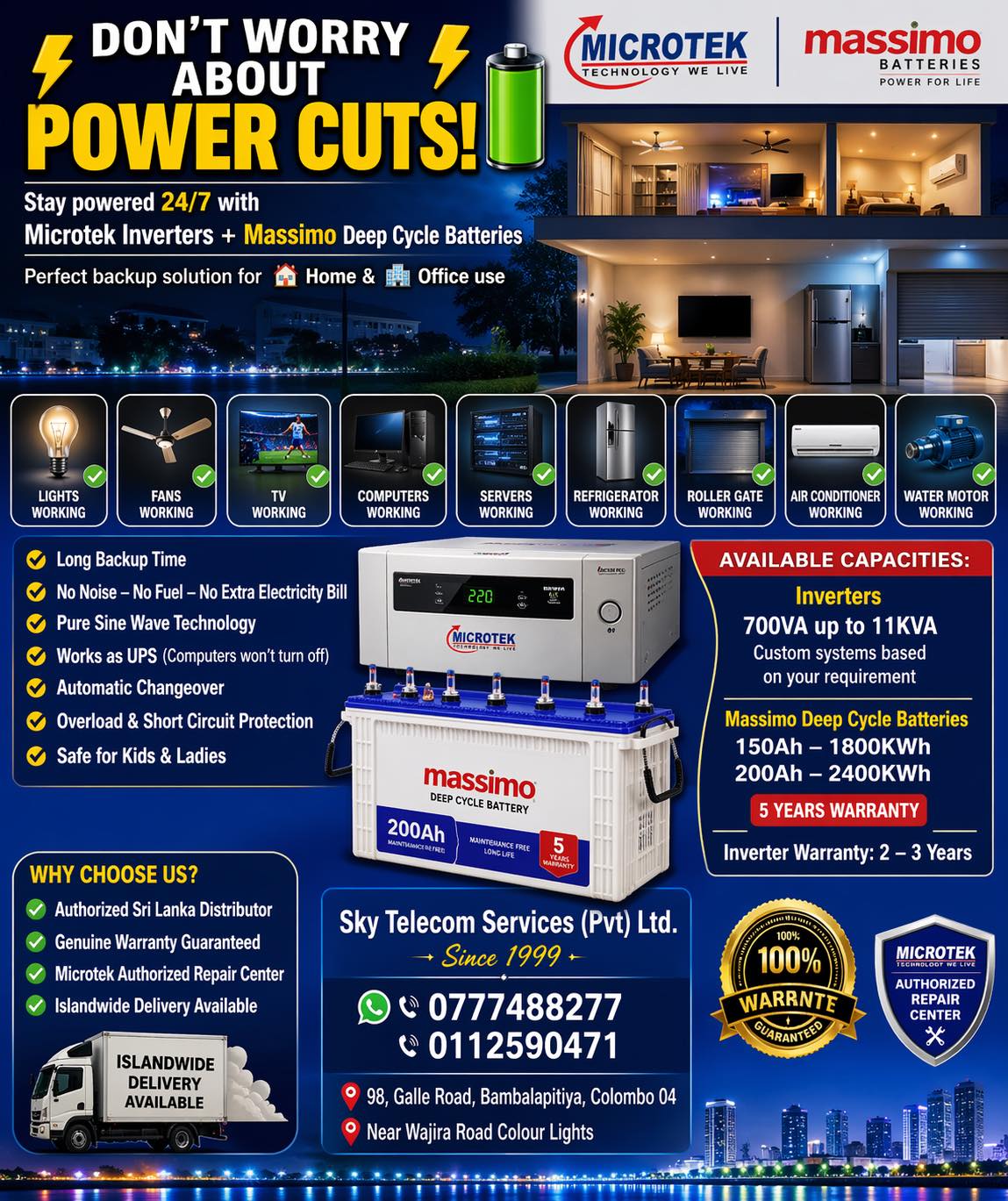Sky Telecom Services Pvt Ltd . Facebook ad