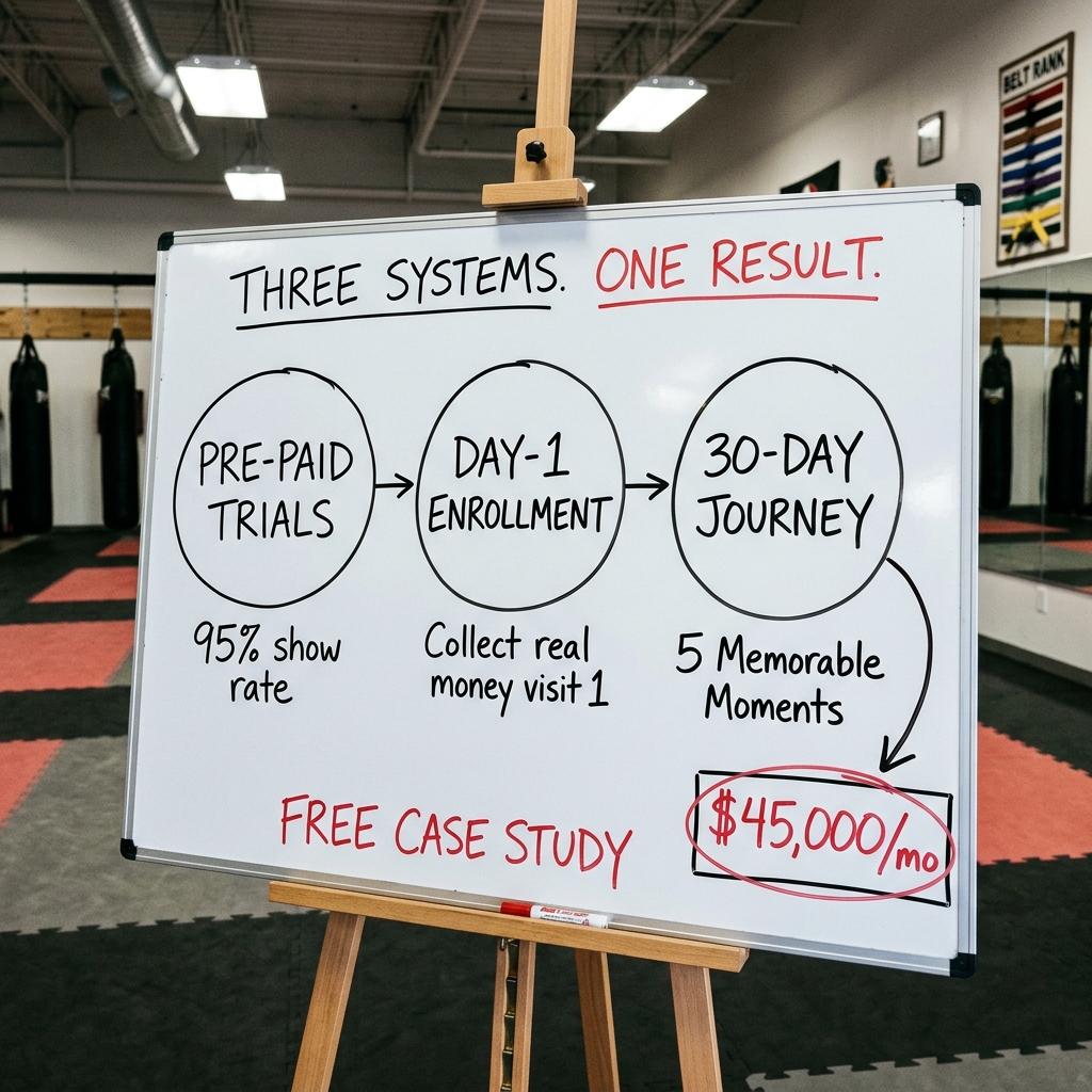 More Black Belts Facebook ad: Get The Free Case Study [Martial Arts School Owners Only]