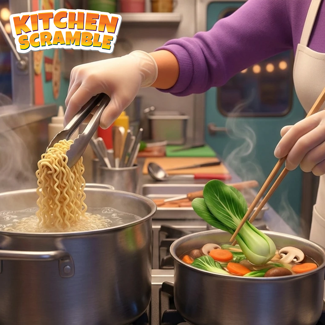 Kitchen Scramble Facebook ad