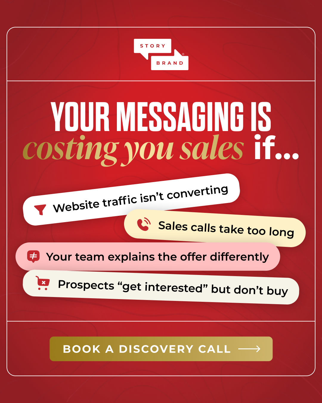 StoryBrand Facebook ad