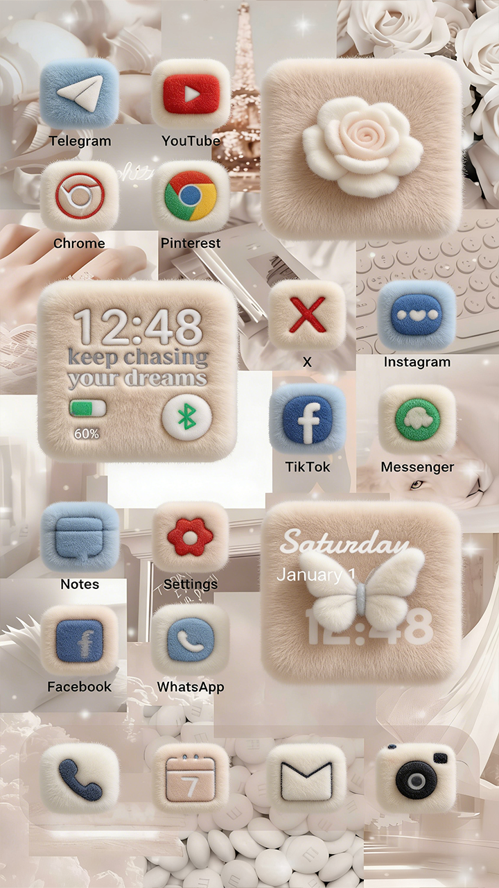 Themepack & Widget Facebook ad