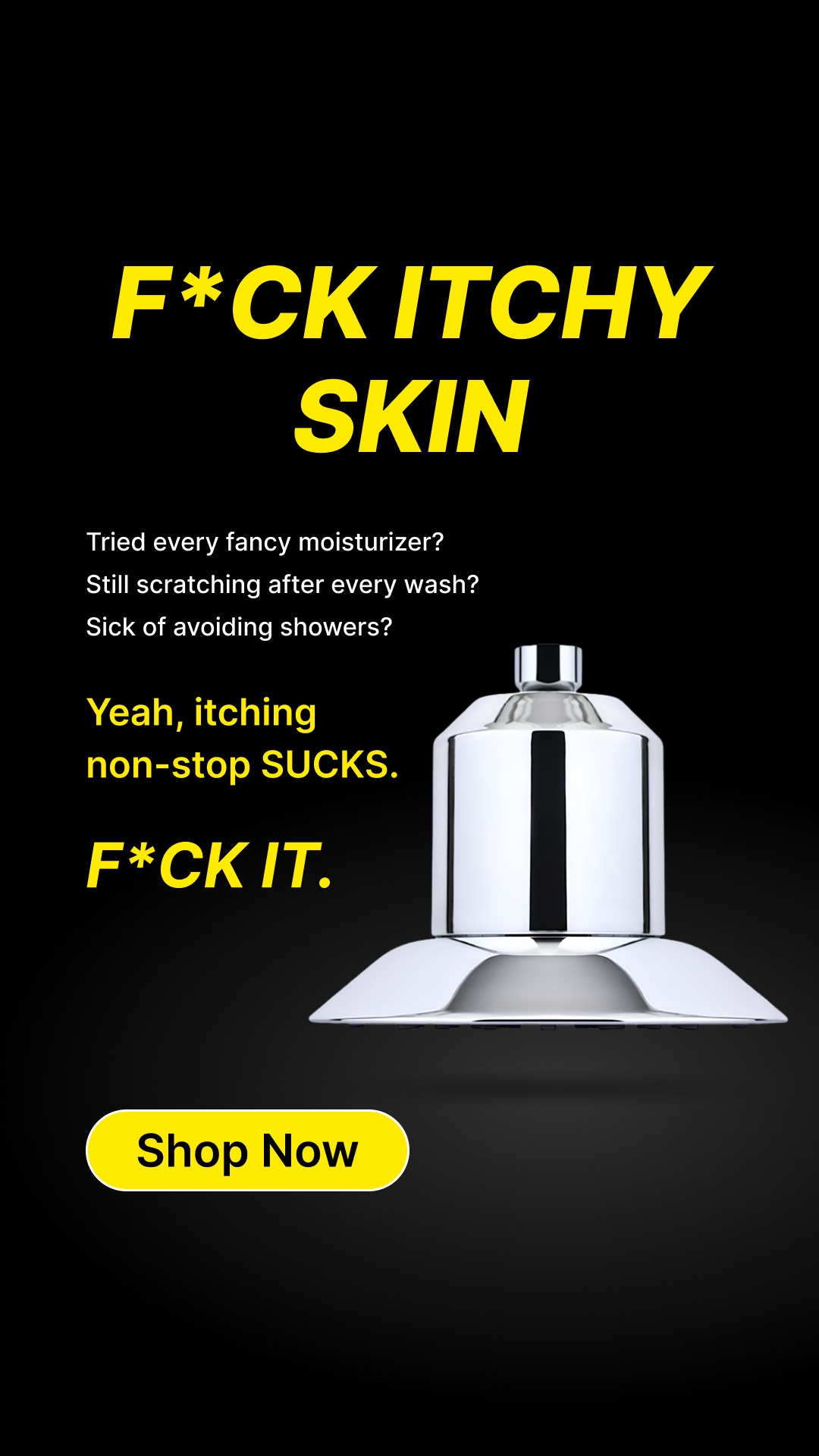 Showerlabs Facebook ad