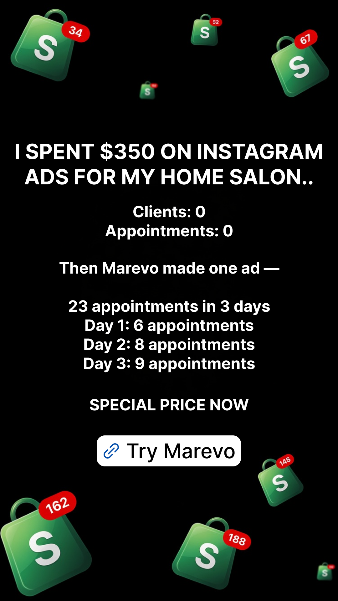 Marevo - AI Ads That Sell Facebook ad: START GENERATE AI ADS