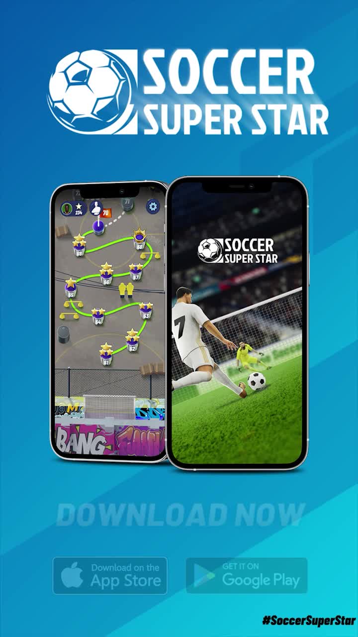 Soccer Super Star Facebook ad: Be a Soccer Superstar!