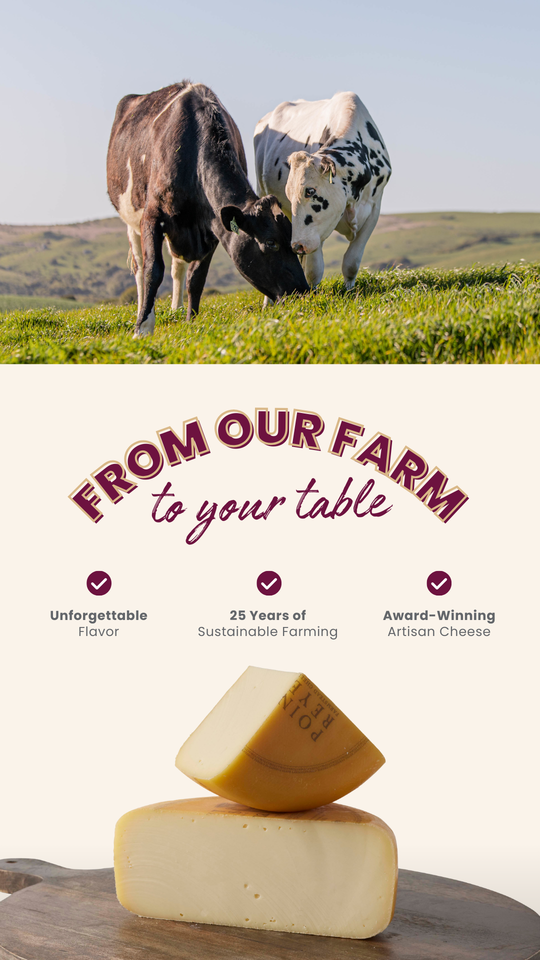 Point Reyes Farmstead Cheese Facebook ad