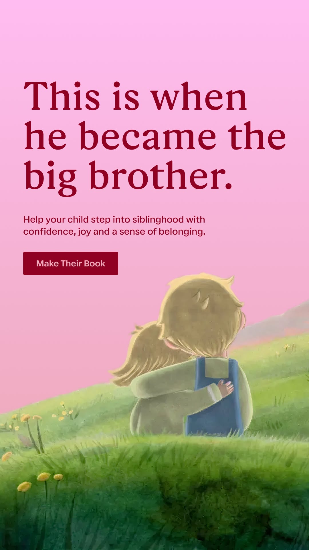 Wonderbly Facebook ad