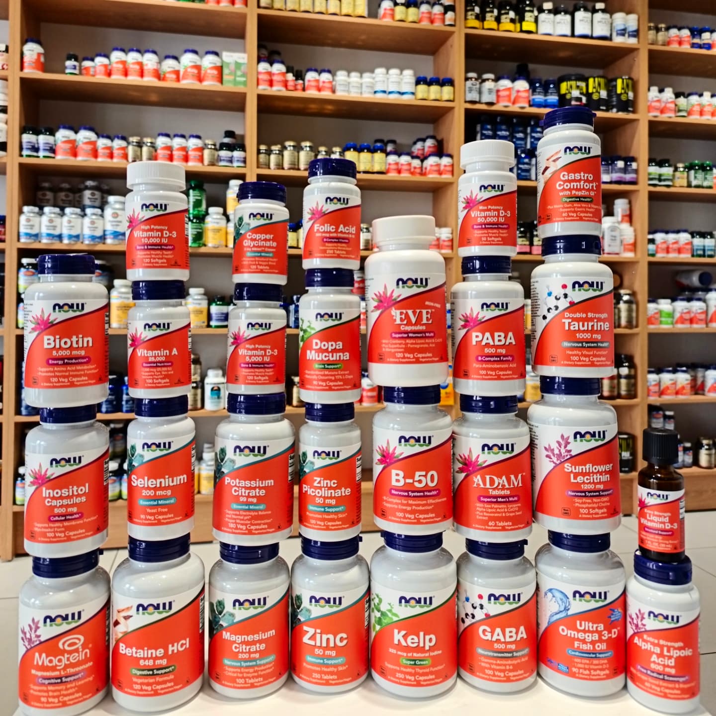 Fitstore Facebook ad: 1000+ turdagi vitamin va sport ozuqalari Fitstore da!