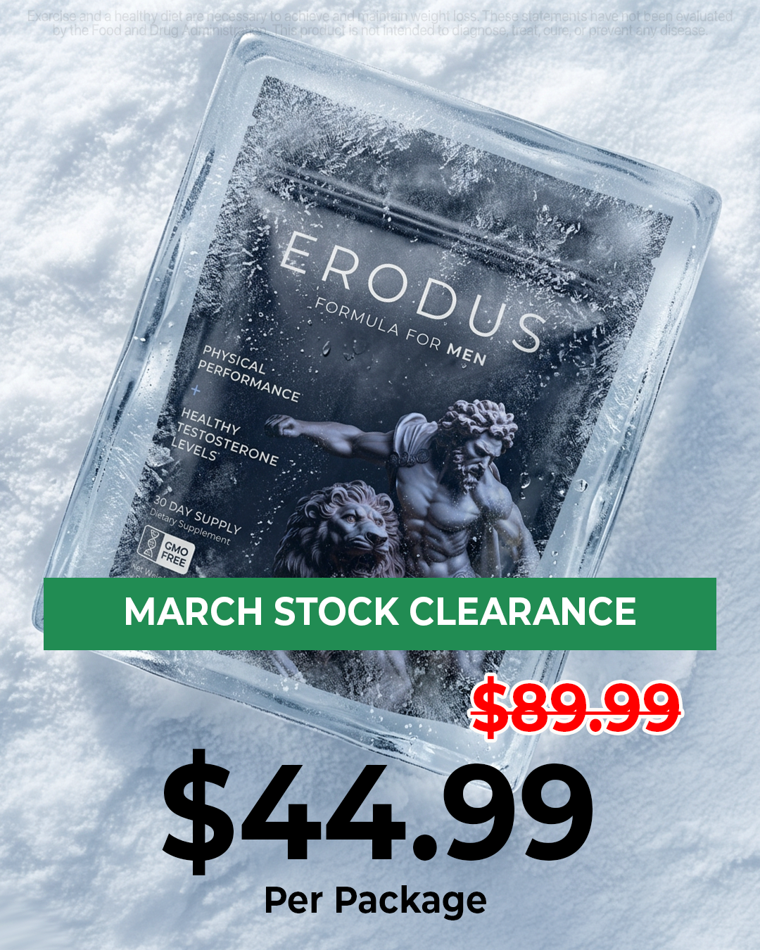 Erodus Formula For Men Facebook ad