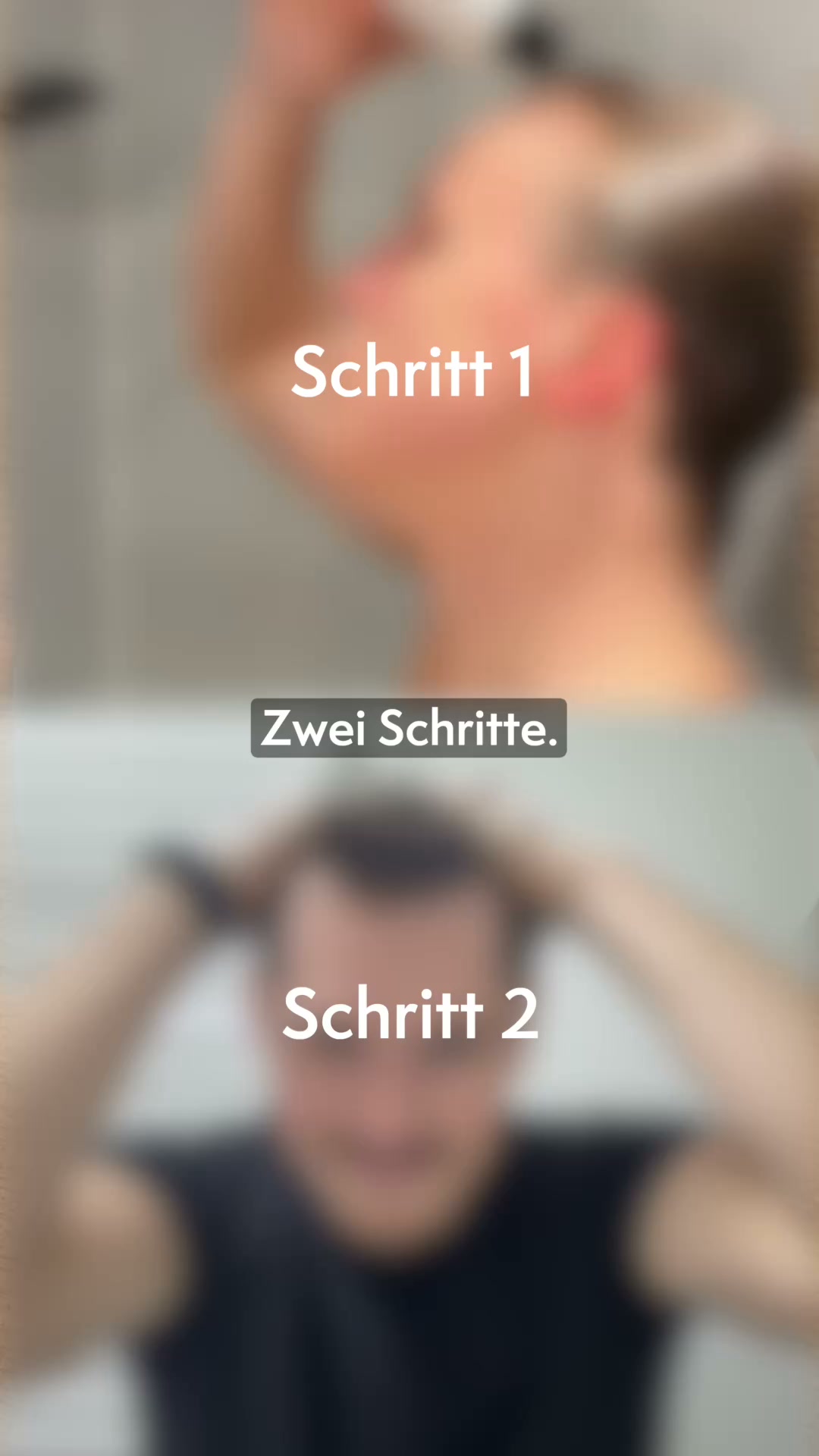 Genki Facebook ad: 5-ALA beim Waschen und beim Stylen