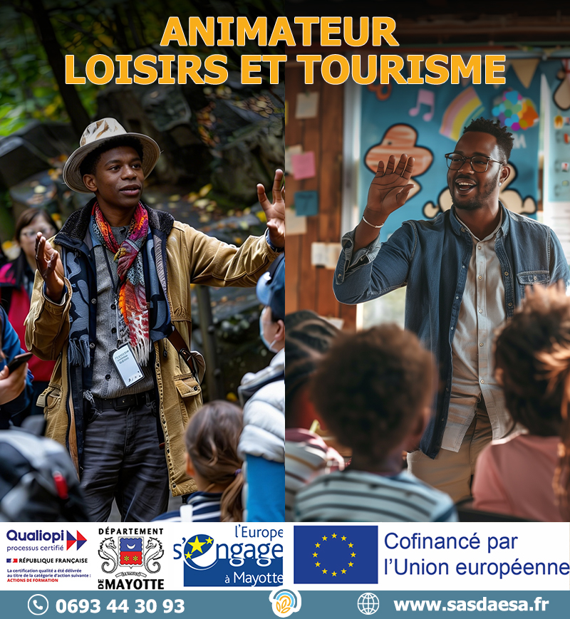 DAESA Centre de formation Facebook ad: ANIMATEUR LOISIRS ET TOURISME