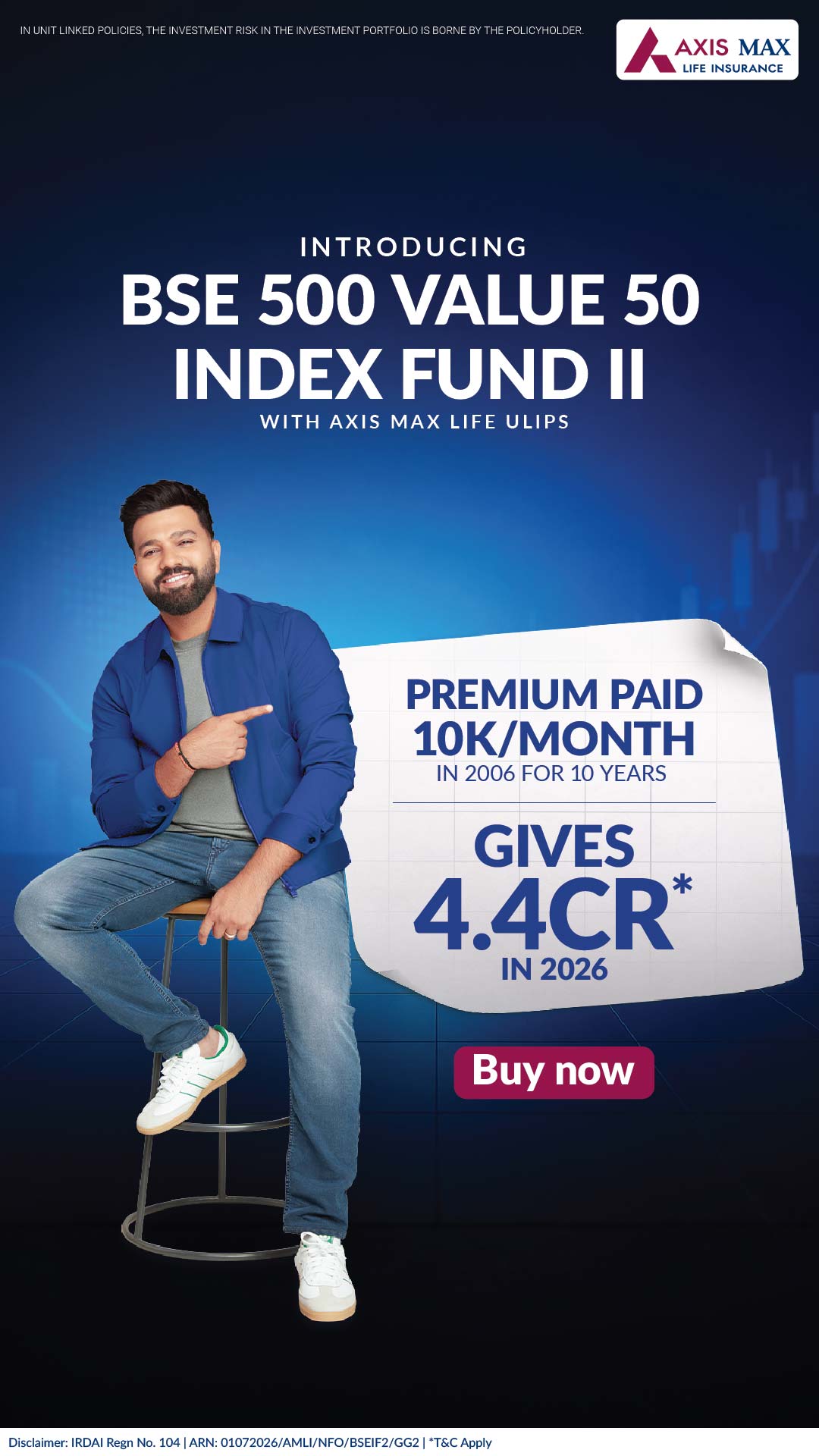 Axis Max Life Insurance Facebook ad