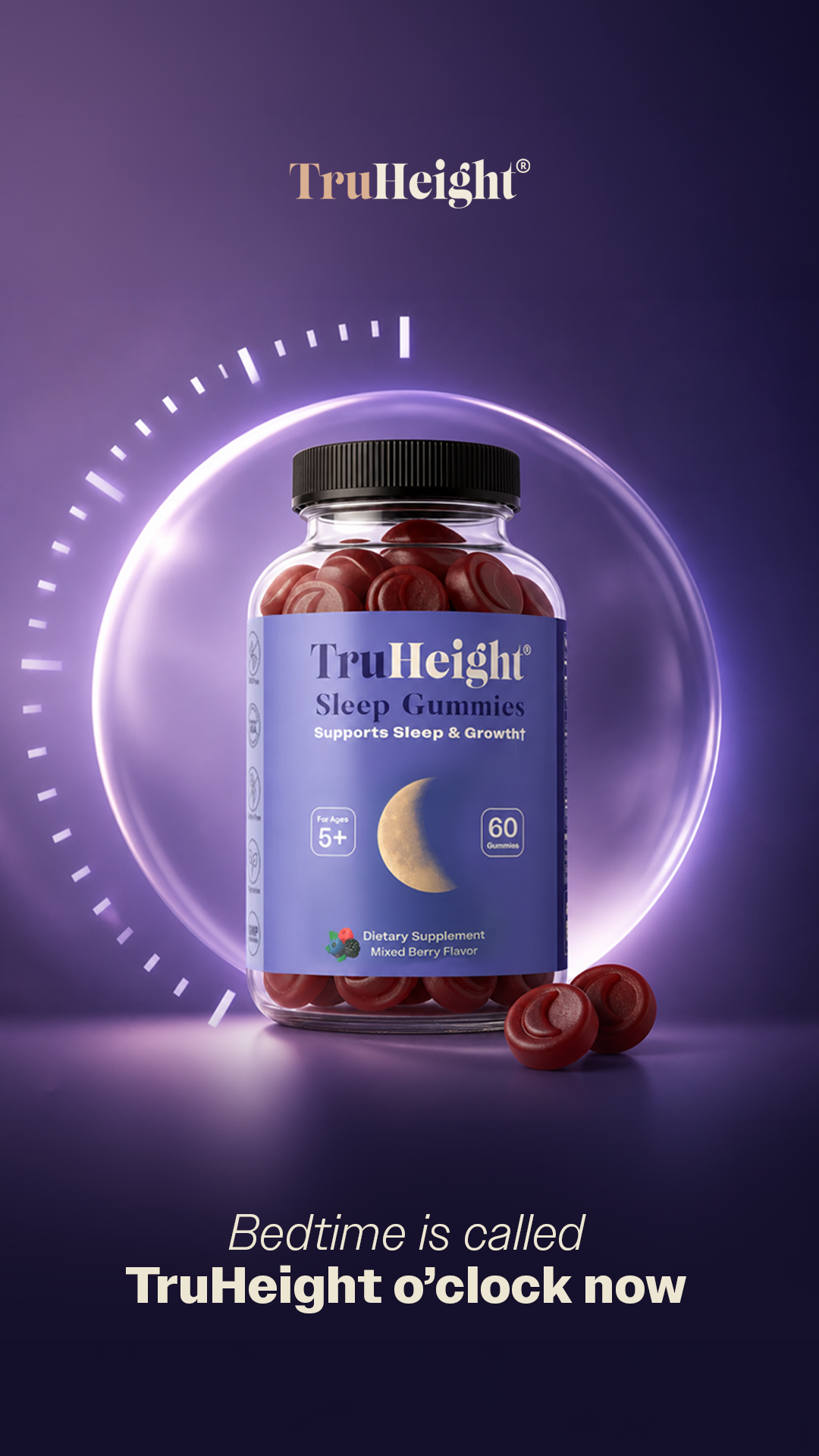 TruHeight Vitamins Facebook ad