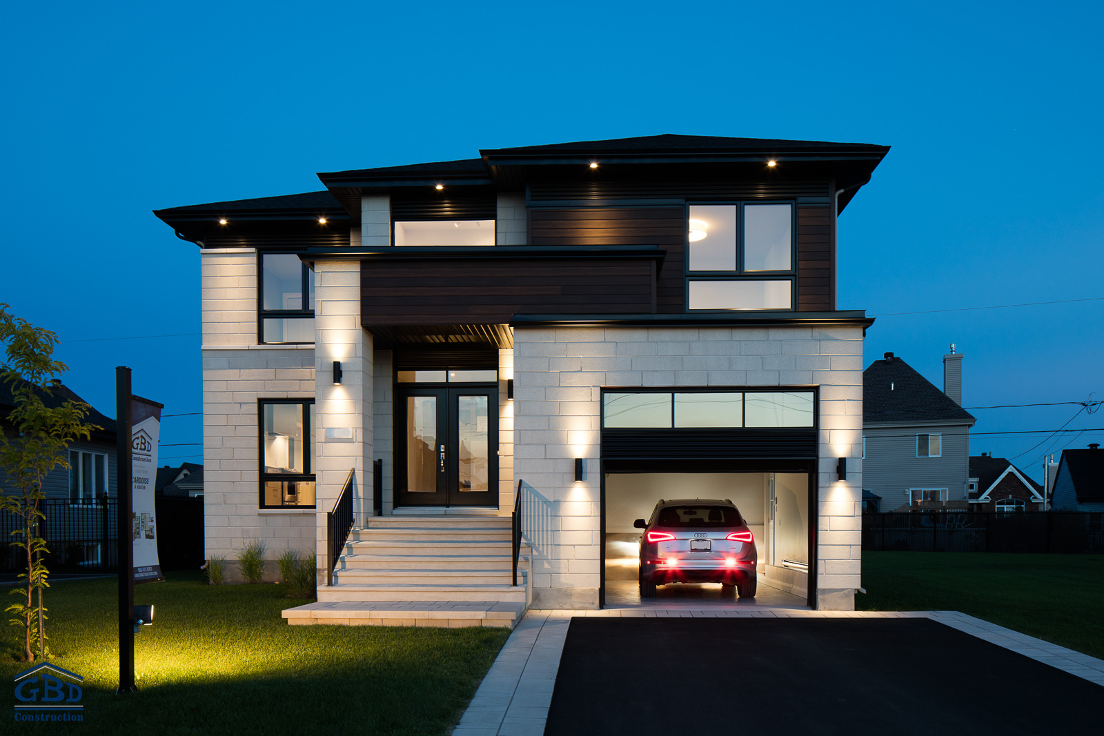 GBD Construction Facebook ad: Maisons et condos + 90 modèles à découvrir