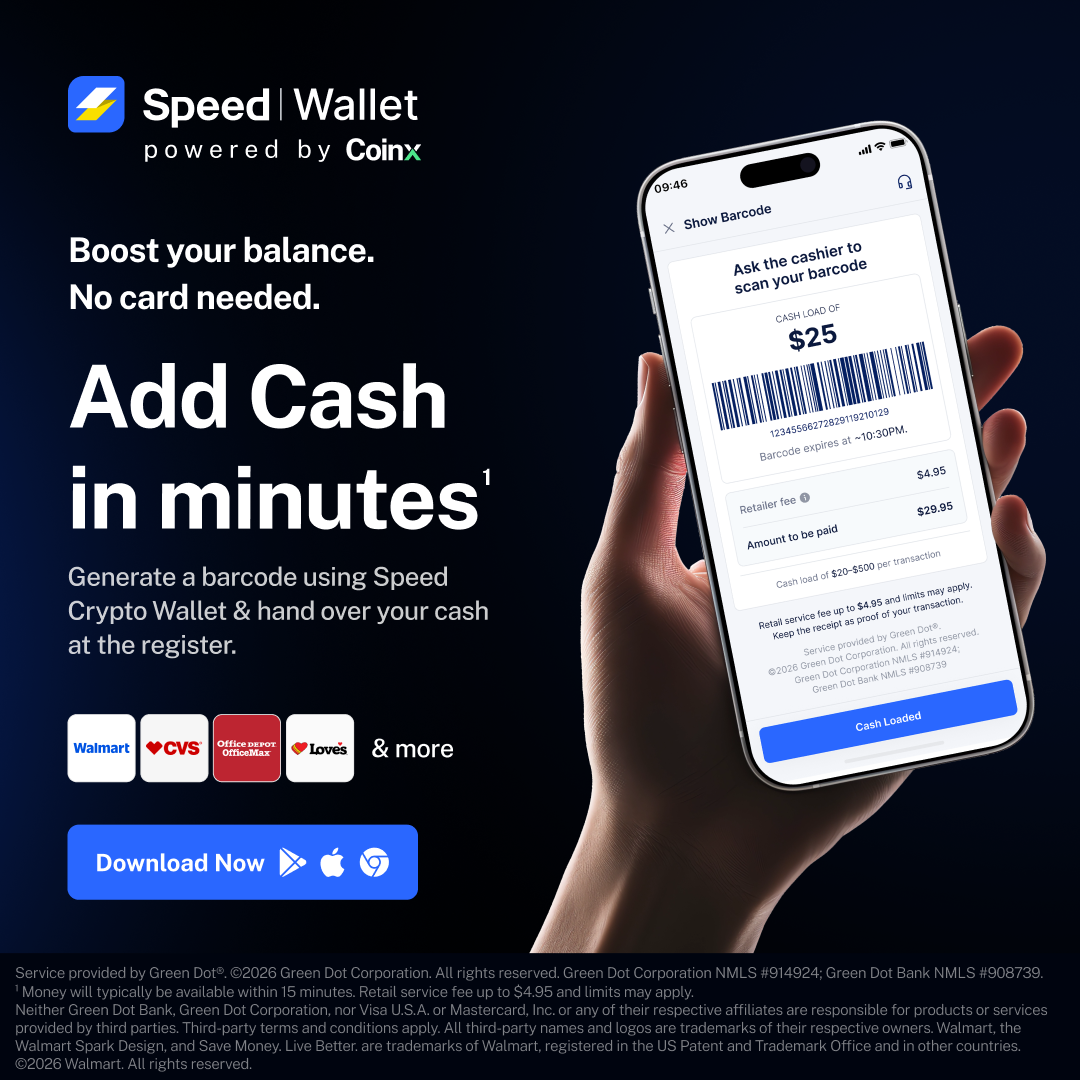 CoinX Facebook ad from Jul 8, 2026