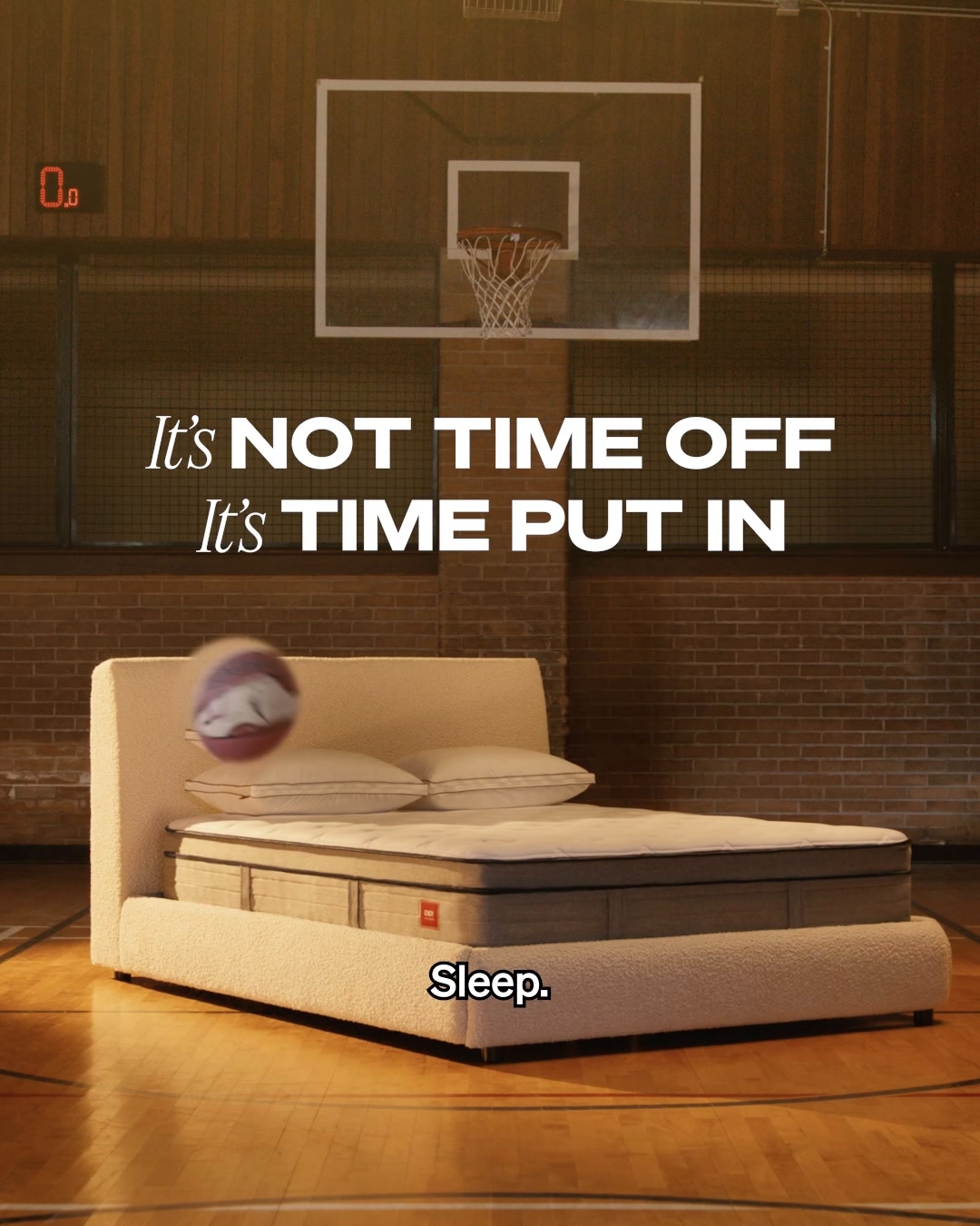 Endy Facebook ad: In basketball, time defines everything: the shot clock…