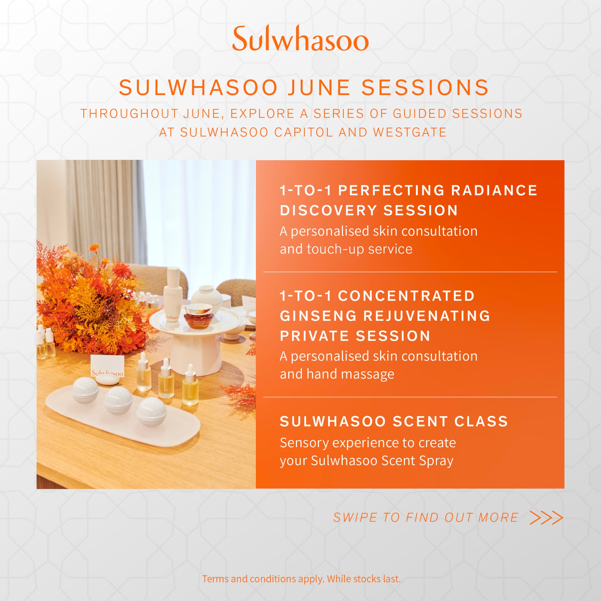 Sulwhasoo Facebook ad: You’re invited to a month of Sulwhasoo sessions…