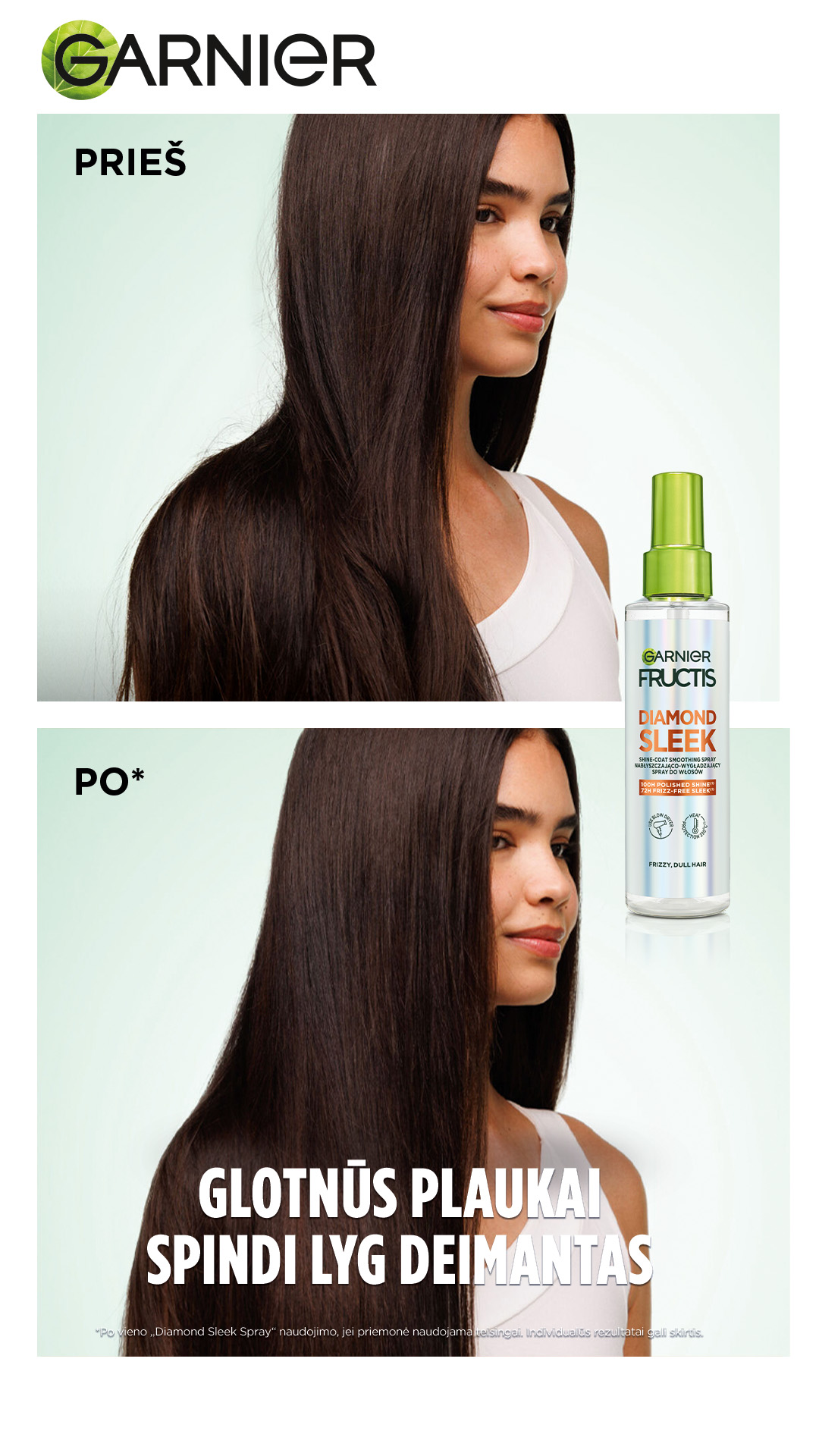 Garnier Facebook ad