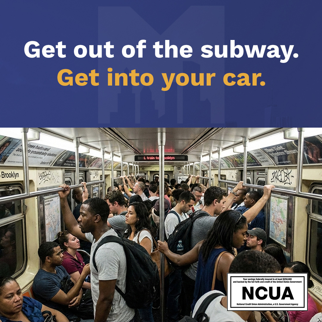 MCU: Municipal Credit Union Facebook ad: Ready to hit the road?