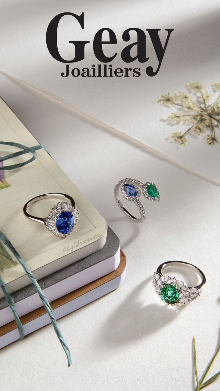 GEAY Joailliers Facebook ad: La joaillerie par GEAY Joailliers