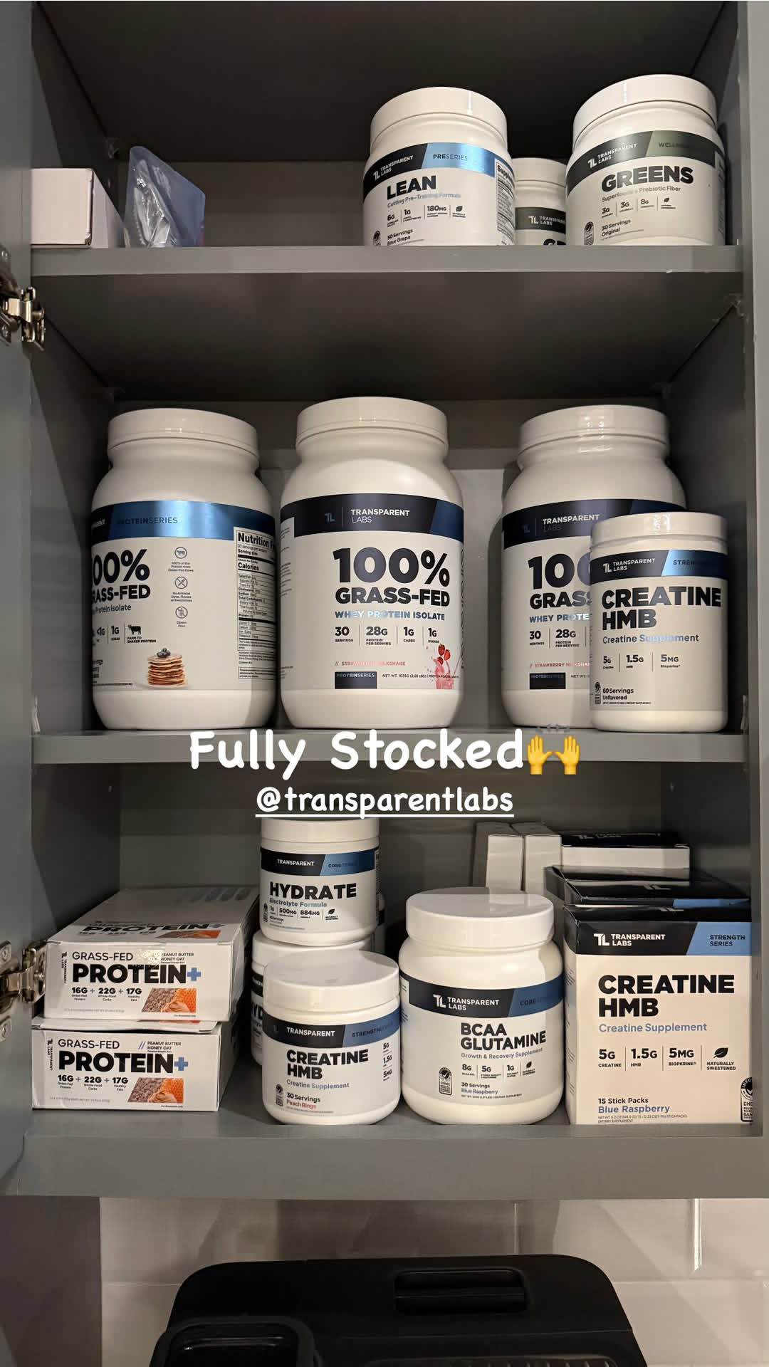 Transparent Labs Facebook ad