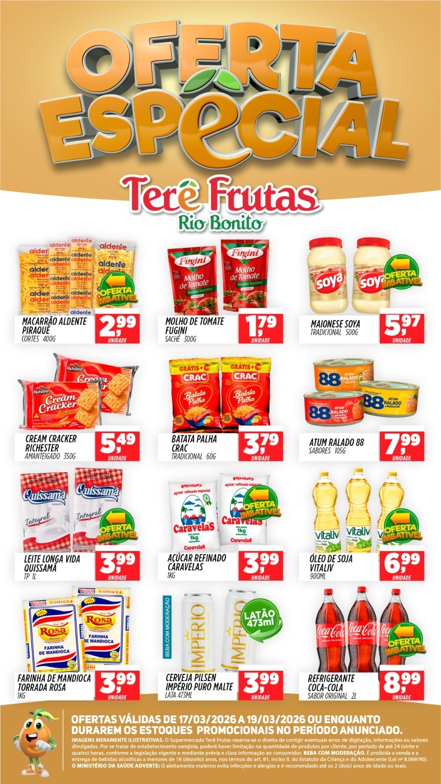 Terê Frutas Rio Bonito Facebook ad from Mar 18, 2026