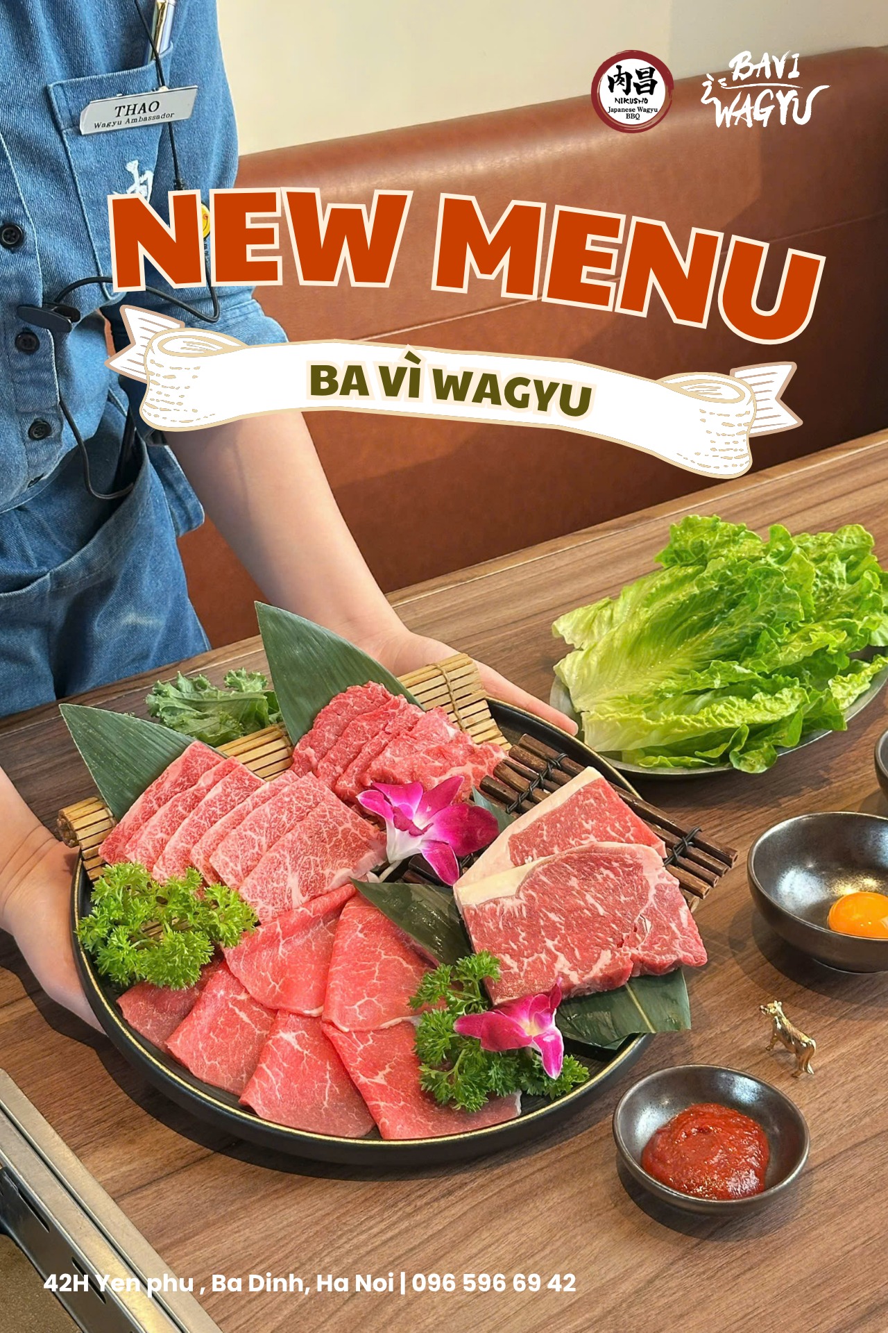 Nikusho - Japanese Wagyu BBQ Facebook ad: 𝑴𝒆𝒏𝒖 𝒎𝒐̛́𝒊 đ𝒂̃ 𝒍𝒆̂𝒏 𝒃𝒂̀𝒏 - 𝑩𝒂̣𝒏 đ𝒂̃…