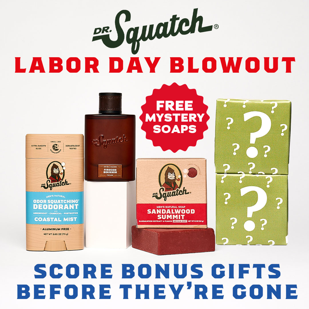 Dr. Squatch Facebook ad