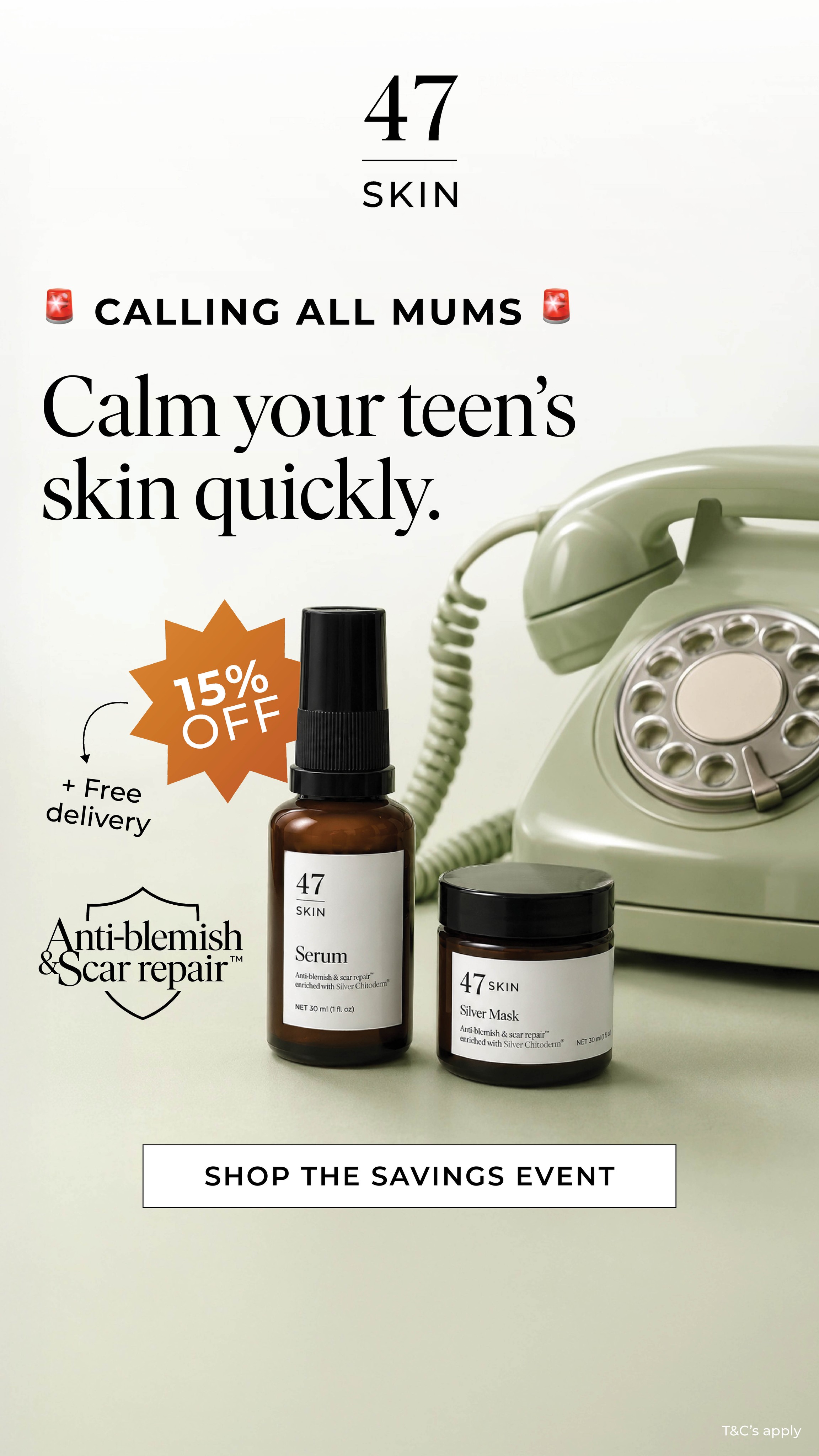 47Skin Facebook ad