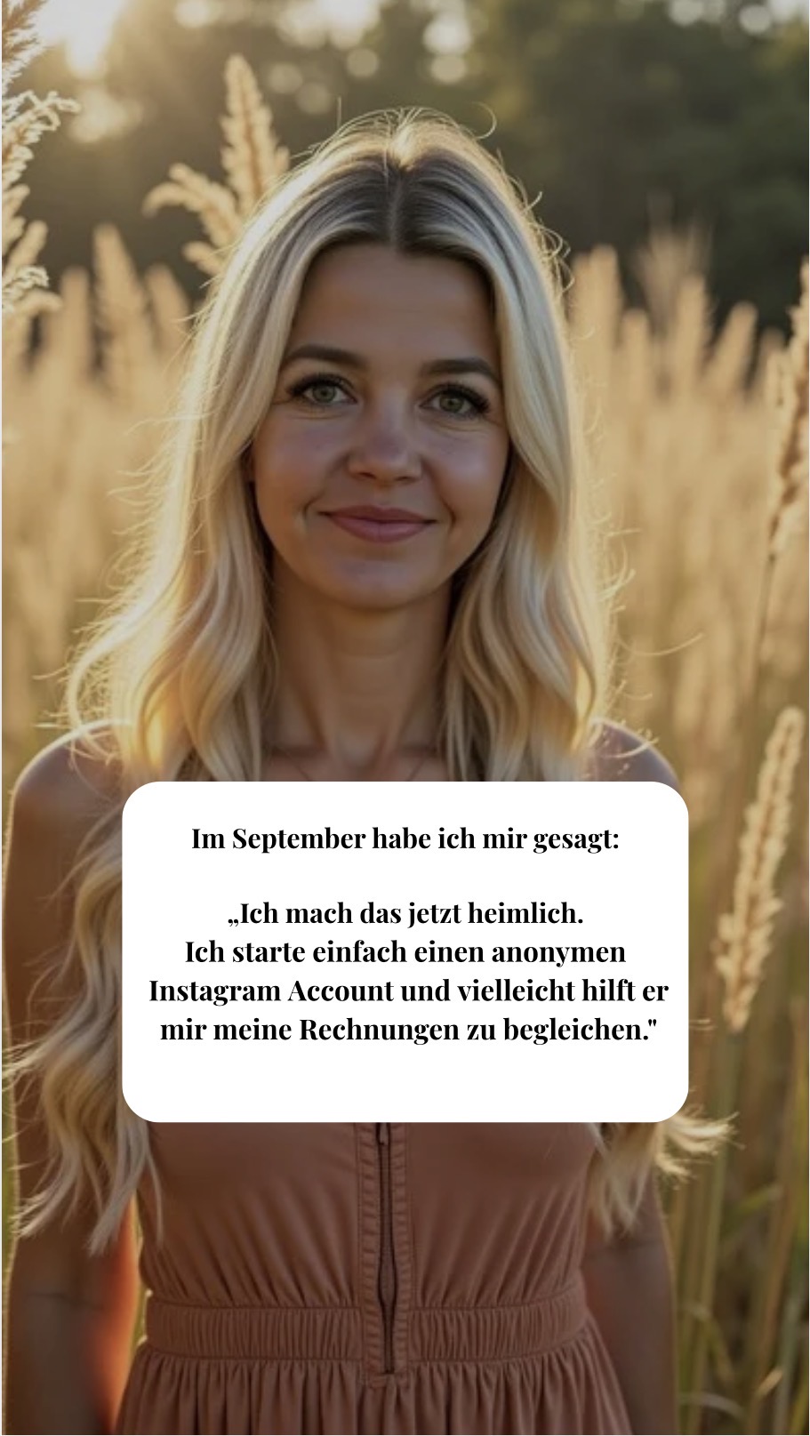 Seelenstarkundpositiv Facebook ad: Im September habe ich etwas gemacht, das ich…