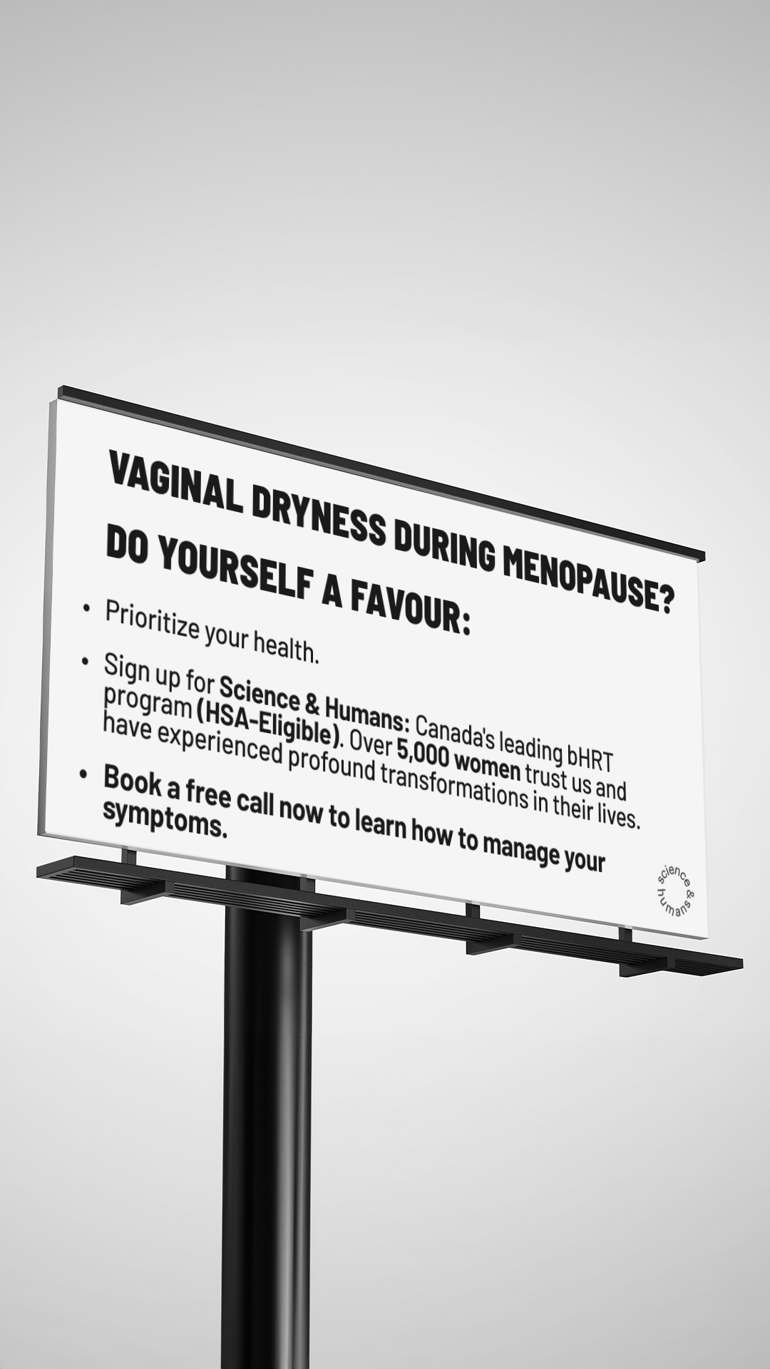 ScienceandHumans Facebook ad