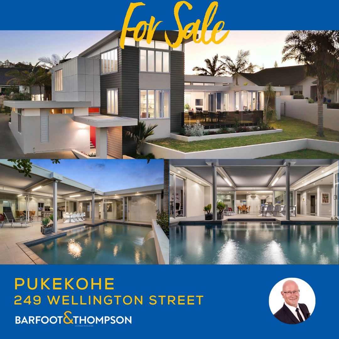 Shane Ogle, Barfoot & Thompson Facebook ad: Gated, Security Camera Cul-de-Sac, Designer Living