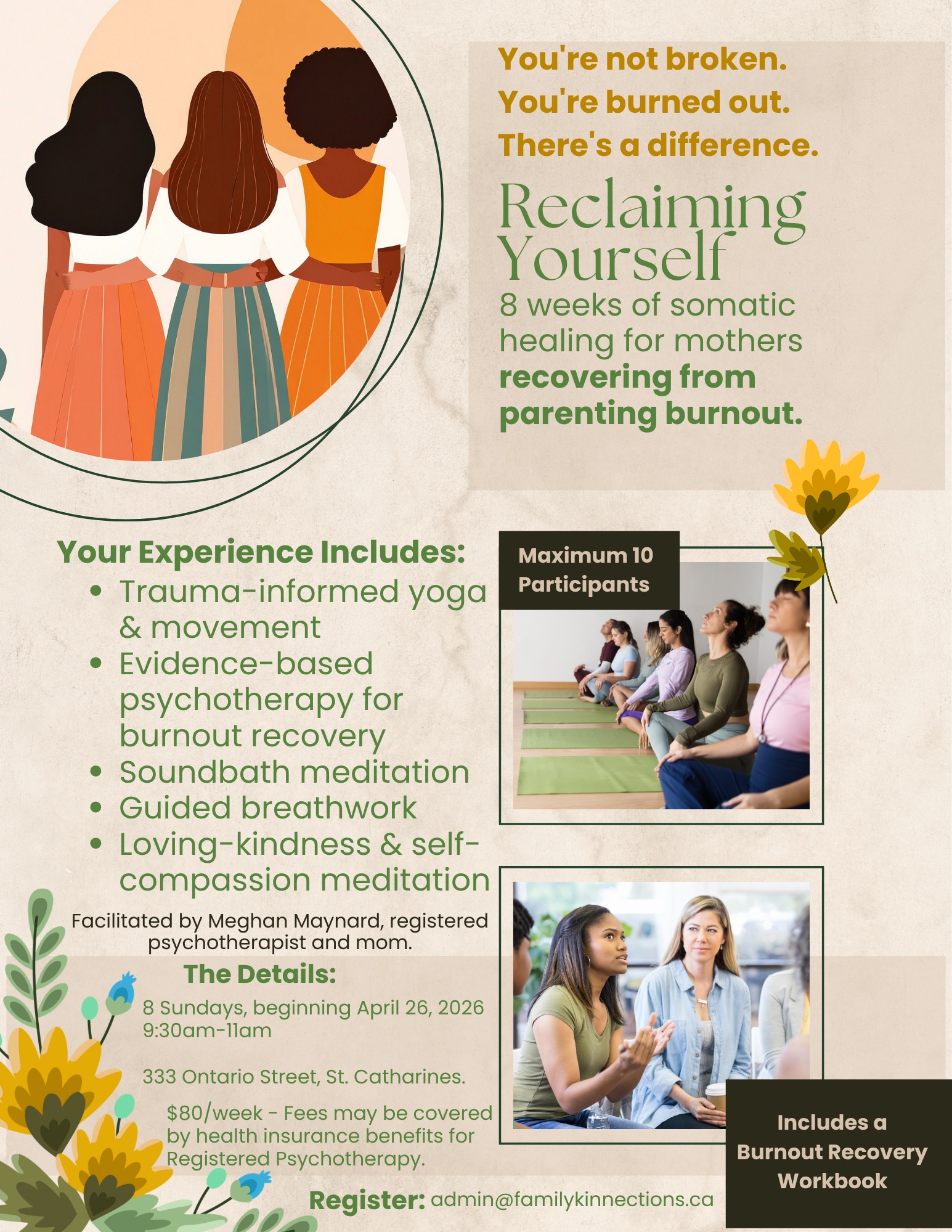 Family Kinnections Facebook ad: Reclaiming Yourself | Family Kinnections