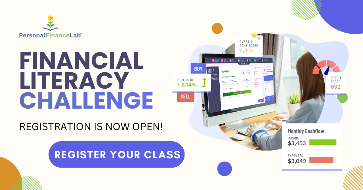 Personalfinancelab Facebook ad: Join our Challenge Today!