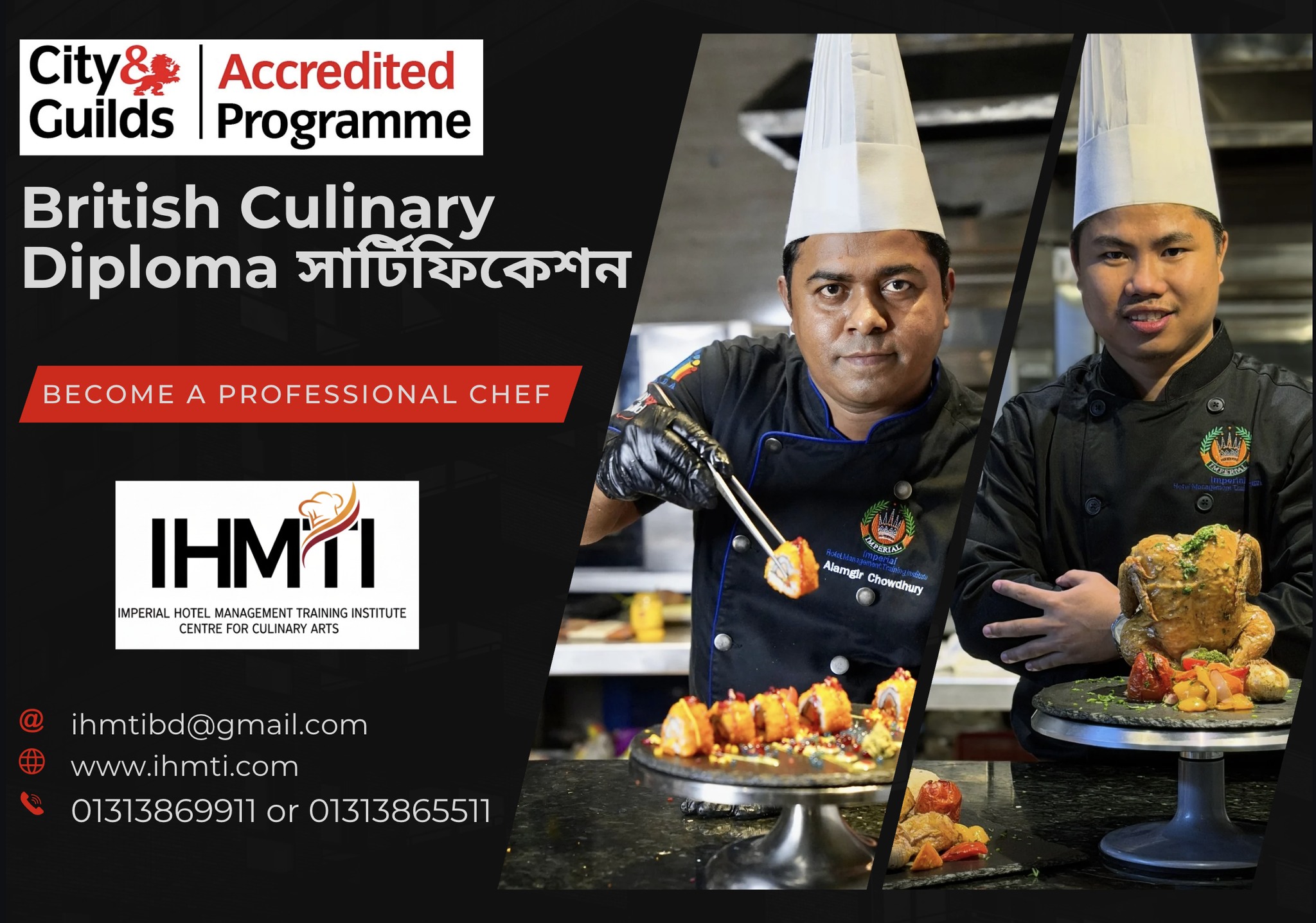 Imperial Hotel Management Training Institute Facebook ad