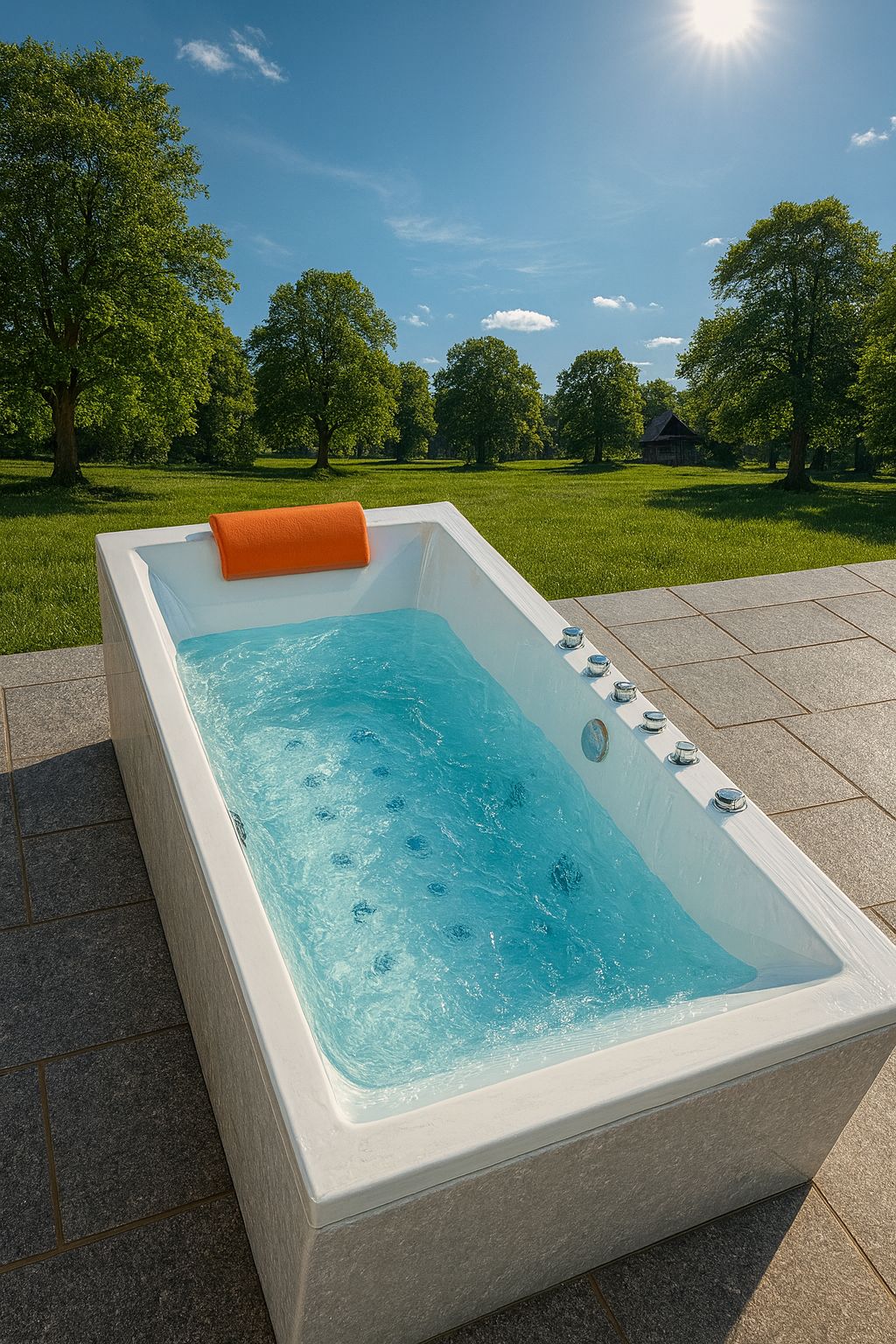 Seaborn Ceramics Facebook ad: Luxury Baths, COD India!