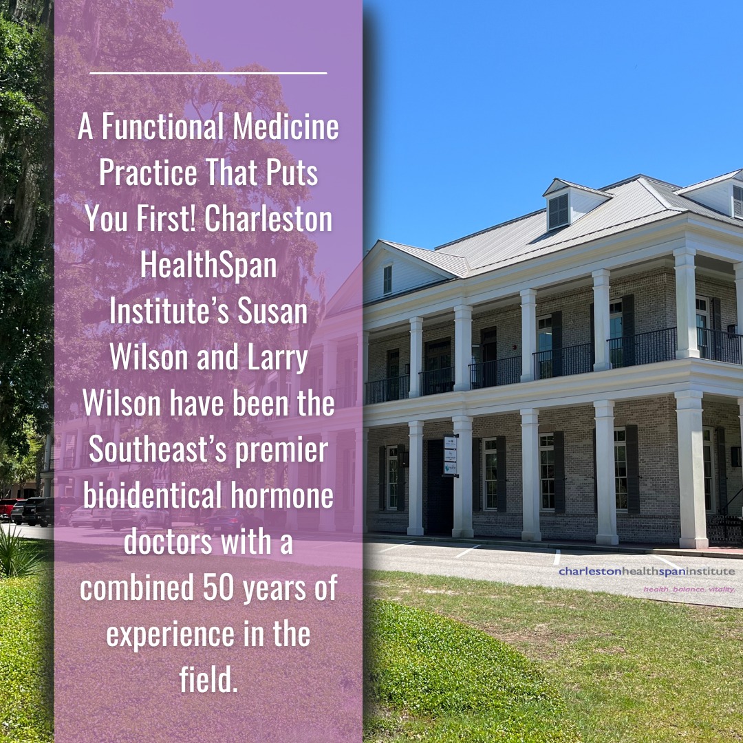 Charleston Healthspan Institute - Medical Experts in Hormone Therapy - BHRT Facebook ad: Our focus is on educating individuals and providing…