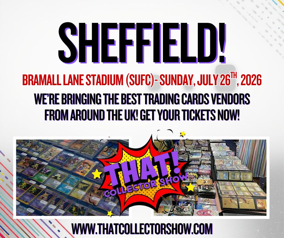 That Collector Show Facebook ad: THAT! Collector Show Sheffield