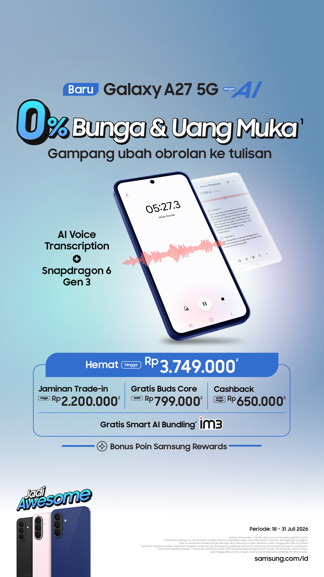 Samsung Facebook ad