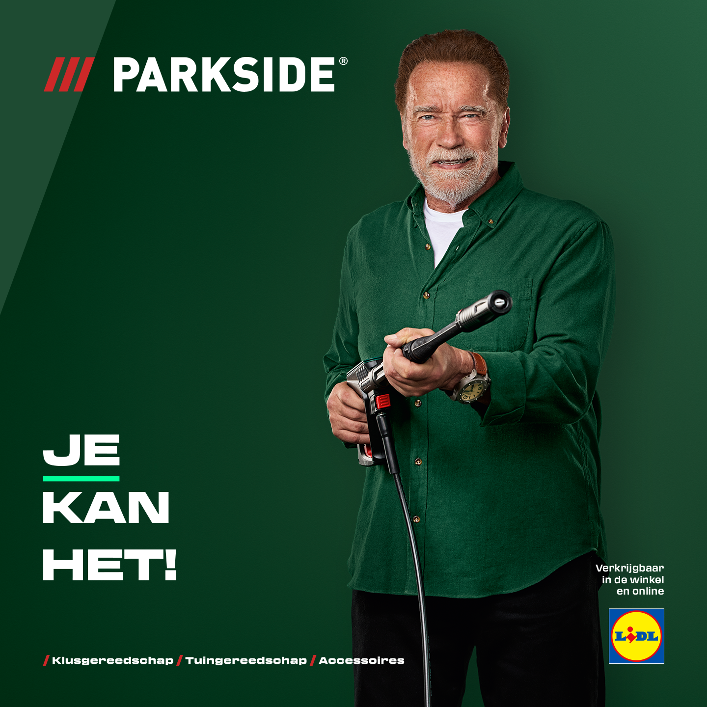 Parkside DIY Belgique Facebook ad from Feb 26, 2026
