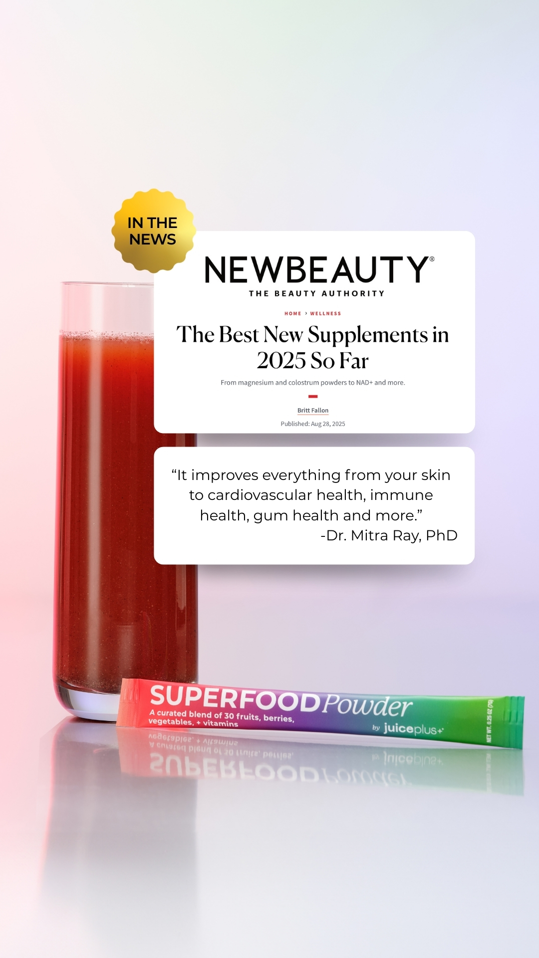 Juice Plus+ Facebook ad