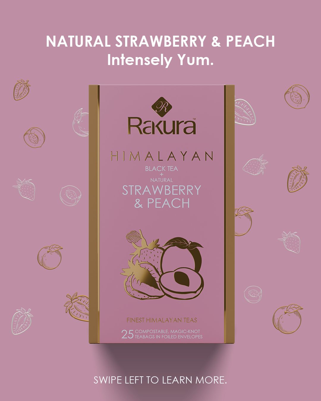 Rakura tea Facebook ad