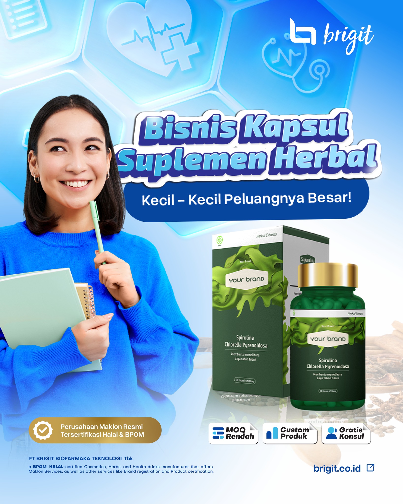 Brigit Biofarmaka Teknologi Facebook ad