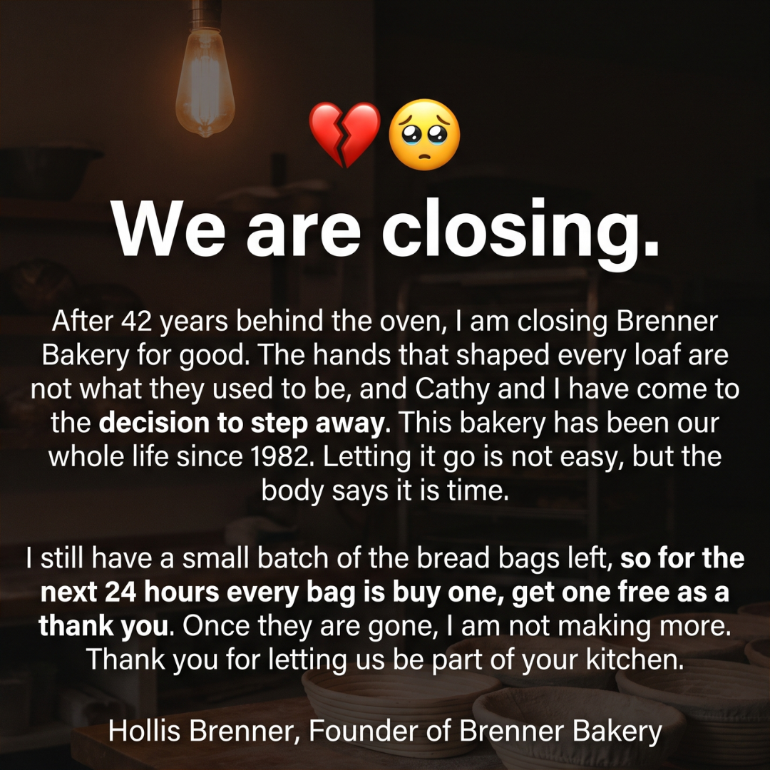 Brenners Bakery Facebook ad