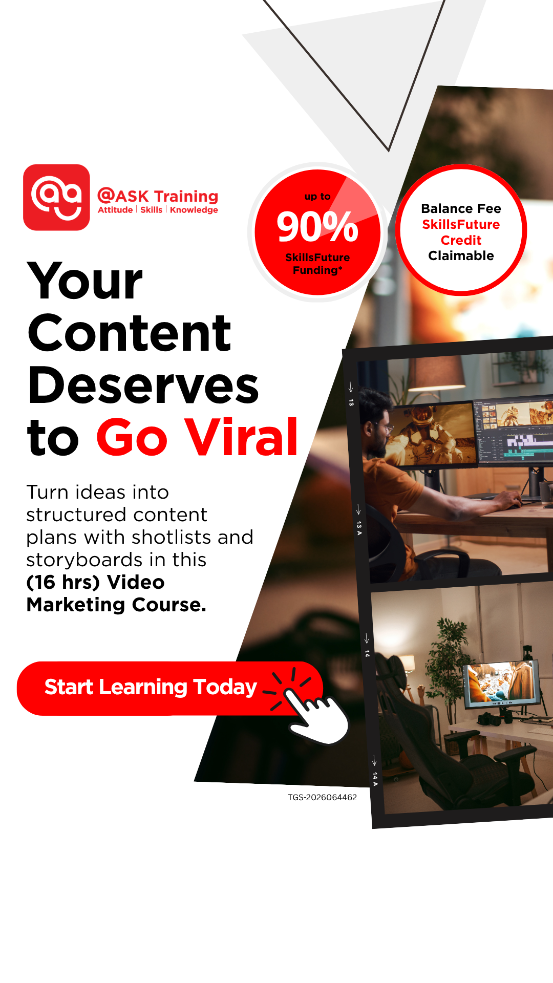 ASK Training Facebook ad
