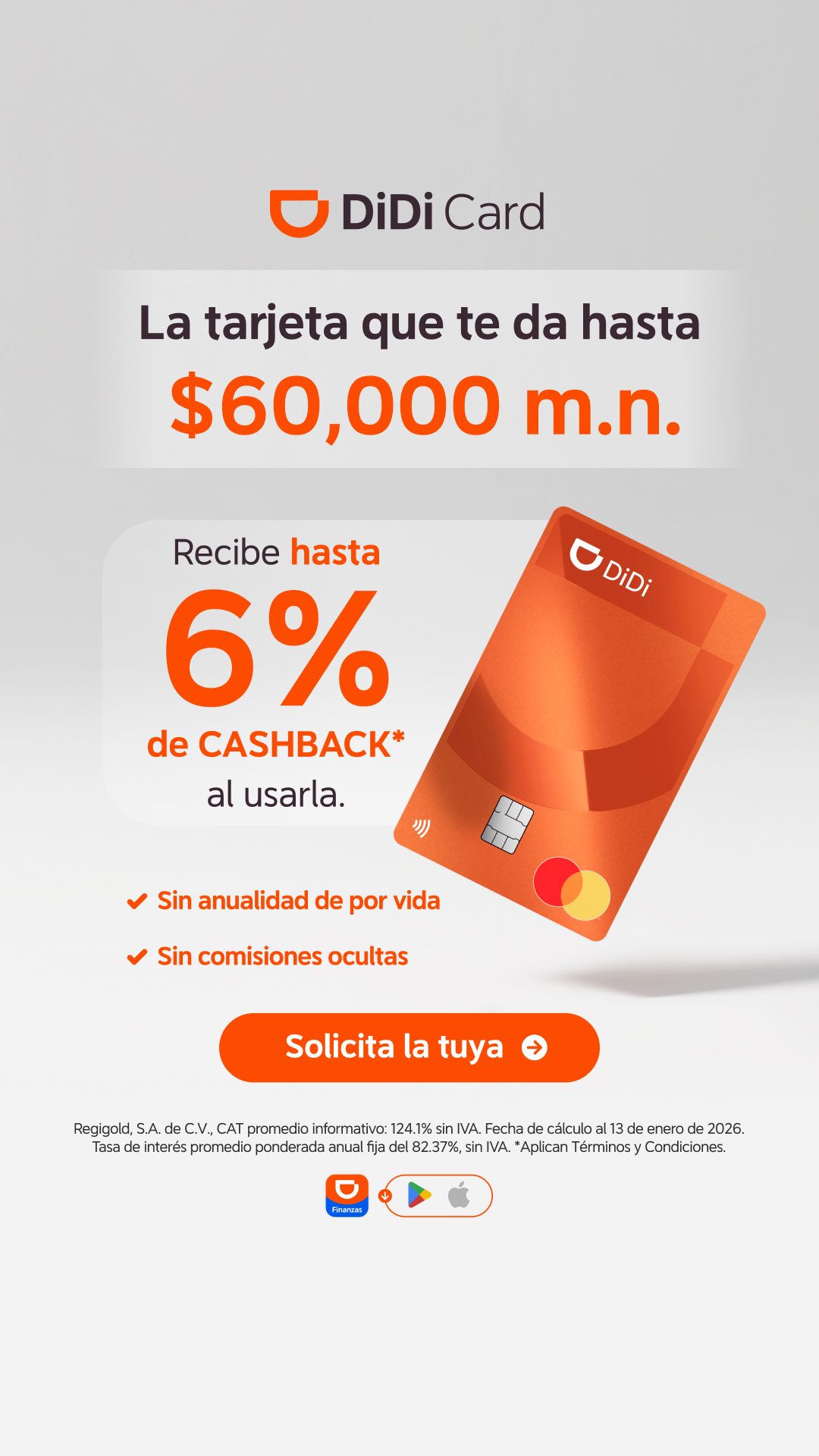 DiDi Card-Mexico Facebook ad from Mar 16, 2026