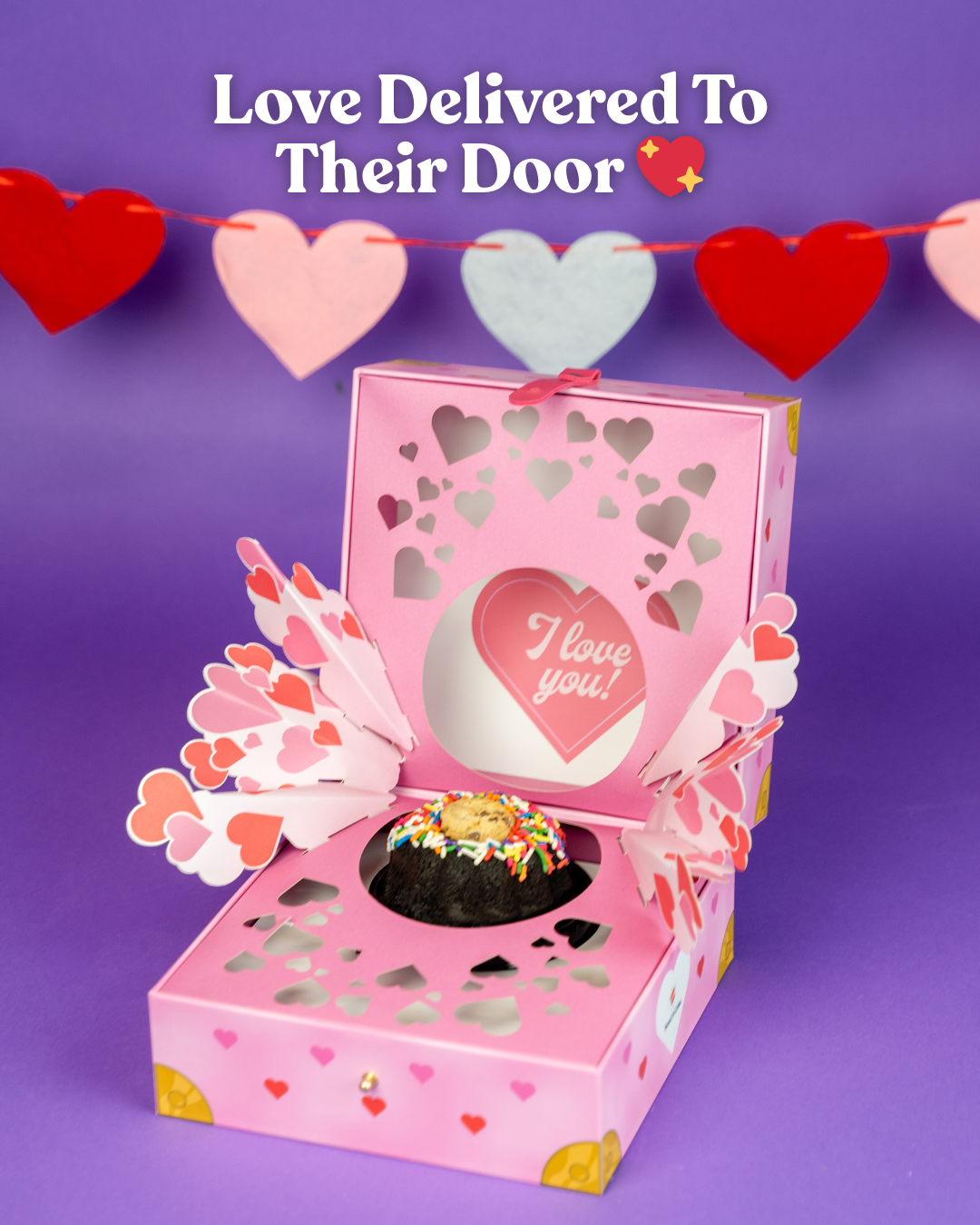 Sendacake Facebook ad