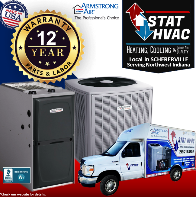 STAT HVAC - Heating, Cooling & Indoor Air Quality Facebook ad: Armstrong Air has been voted the most reliable…