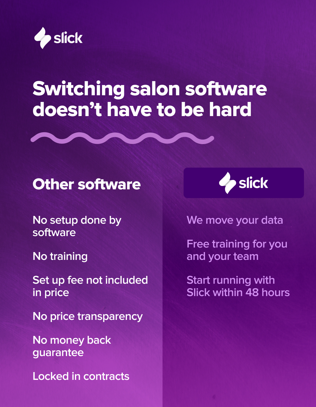 Slick Facebook ad