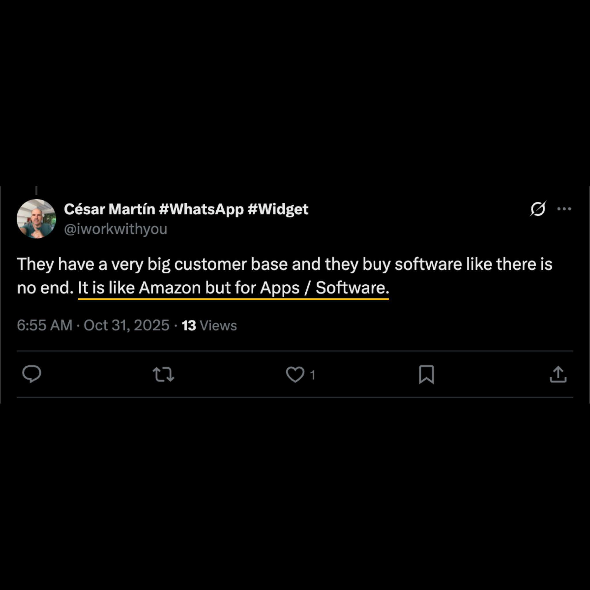 AppSumo Facebook ad